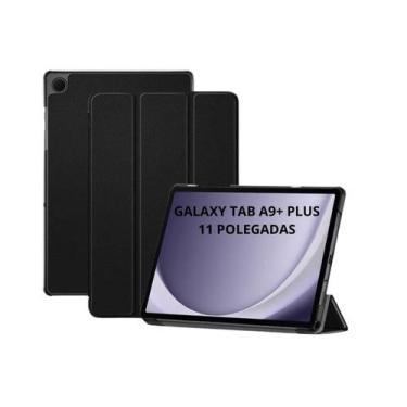 Imagem de Capa Smart Cover + Película Vidro Galaxy Tab A9+ Plus 11 Pol - DB, Pre
