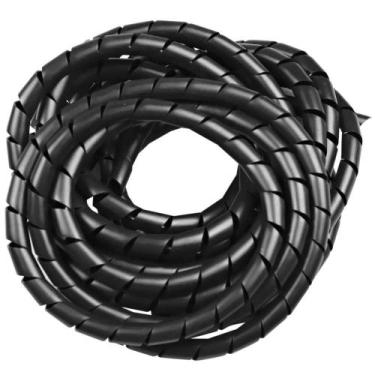 Imagem de Organizador de Cabos MD9 3/4 Preto 1 Metro O&M - 5423