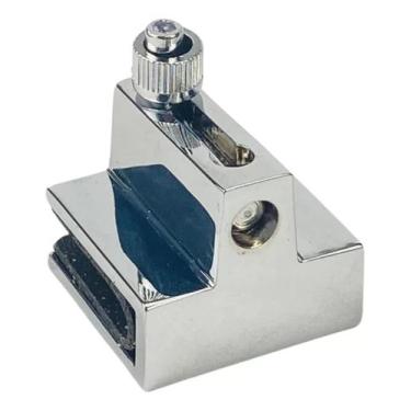 Imagem de Trinco de pressão para porta de vidro 8 a 10mm cromado - Woodglass