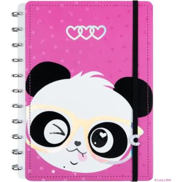 Imagem de Caderno Inteligente, Grande, 215 X 280 mm, Luluca Pandalu Glow, 80 folhas, Caderno Inteligente