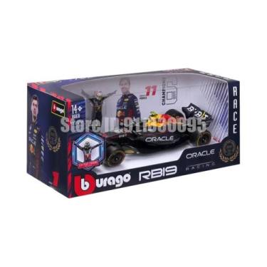 Imagem de Mercedes AMG W14 F1 2023 Escala 1:24 Carro De Brinquedo Em Liga Bburag