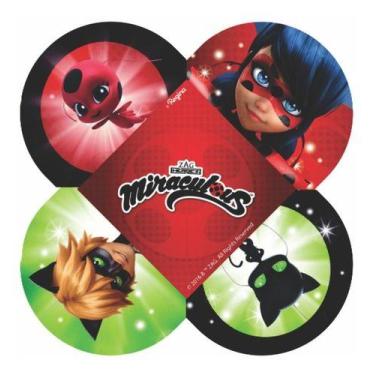 Imagem de 50 Forminha Doces Ladybug Caixeta Porta Forminha Licenciada - Regina F