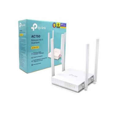Imagem de Roteador TP LINK WI-FI Dual Band 5G Alta Velocidade 433 Mbps Mais 300 