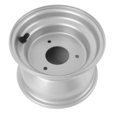 Imagem de 7 Polegadas ATV Roda Aro Alumínio Liga 3 Parafuso Furos 16X8.00-7 Roda Aro para Ir Kart Quad Dirt Bike Prata