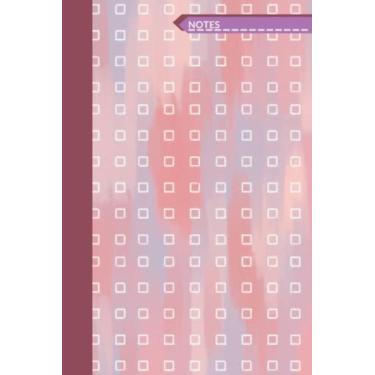 Imagem de Notebook: hand drawn seamless pattern/Salmon Pink Purple