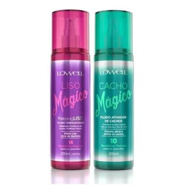 Imagem de Fluido Termoativado Liso Mágico + Fluido Ativador De Cachos - Lowell