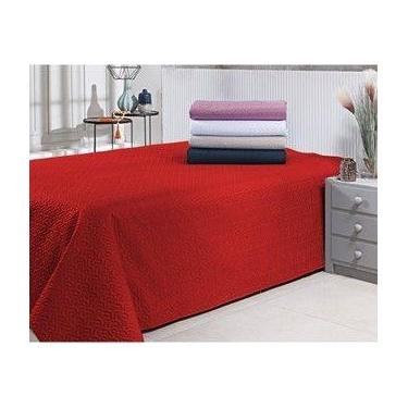 Imagem de Cobre Leito Slim Avulso Para Cama De Casal - Sophia Enxovais, Vermelho