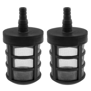 Imagem de FINBe Filtro de mangueira de jardim bomba de água filtro de enchimento de aço inoxidável para sistema de irrigação por pulverizador lavadora de alta pressão 2 peças