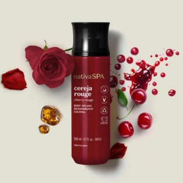 Imagem de Body Splash Desodorante Colônia Nativa Spa Cereja Rouge 200ml - O BOTI