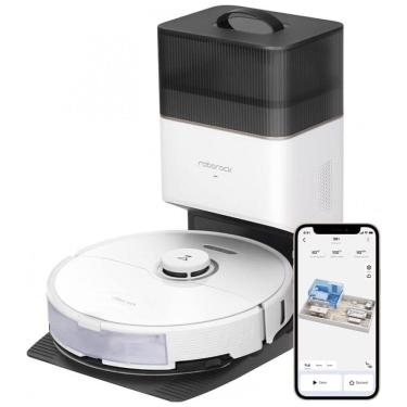 Imagem de Aspirador de Pó Robô com Mapeamento Multinível e Sucção Forte 6000PA, 110V, roborock S8, Branco