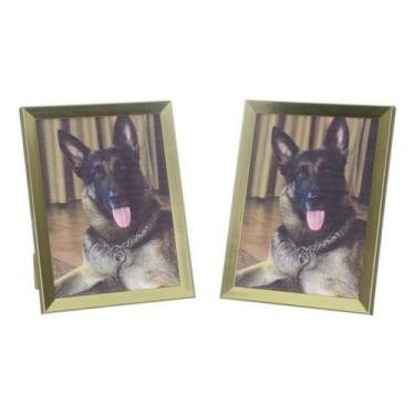 Imagem de Kit 2 Porta Retrato 15x20 Decorativo Moldura Foto Mesa / 099 - PGB, Do
