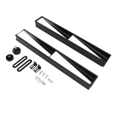 Imagem de Espelho de 4 Painéis de Carrinho de Golfe, Espelho de Vista Traseira Com Ajustável para Carros de Clube, Precedente e Carrinho de Golfe Ezgo, van e caminhão. Construído Com