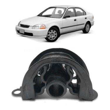 Imagem de Coxim Do Motor Dianteiro Esquerdo Civic Até 2000 - METALSYSTEM