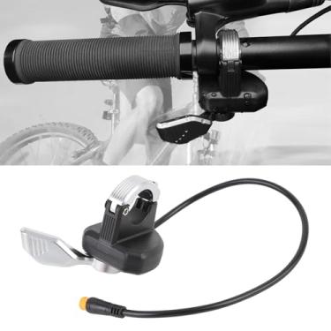Imagem de Aceptação de Polegar de Bicicleta Elétrica para Guidão de 22 Mm, Acelerador de Scooter Elétrico, Acelerador de Dedos do Acelerador do Acelerador Ebike Com Conector à Prova D'água