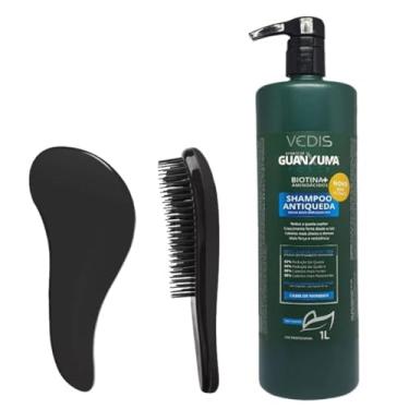 Imagem de Kit Cuidado Capilar – Shampoo Guanxuma Force Antiqueda & Escova Mágica para Desembaraçar
