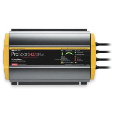 Imagem de ProMariner Carregador de bateria 44029 ProSportHD 20 Plus - 20 Amps/3 bancos, preto, padrão