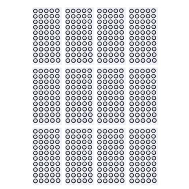 Imagem de 600pcs Marcador Refletivo 3D Scanner ID10mm para Engenharia Reversa Com Captura Ideal de Movimento e Alinhamento de Precisão, Projetado e Desenvolvido para Controle de Qualidade