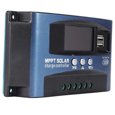 Imagem de Controlador de Carga Solar, MPPT Painel Fotovoltaico LED LED Iluminação de Iluminação Regulador da Unidade de Controle Tecnologia de Rastreamento de Pico (36/48/60V-100A Placa