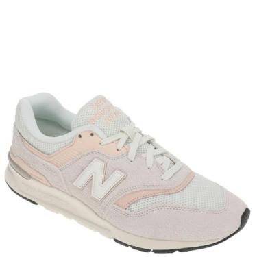 Imagem de New Balance 997h V1 feminino, Linho/sal marinho/rosa vintage, 41