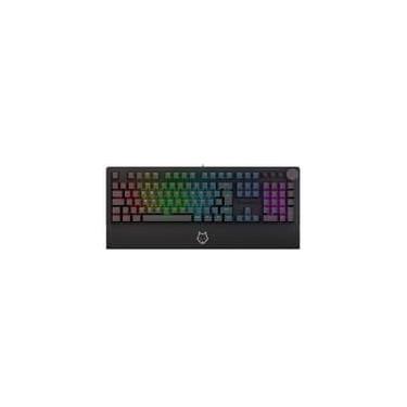 Imagem de Teclado Mecânico Gamer Husky Anchorage Full Size, RGB, Switch Gateron EF Red, ABNT2, Preto - HTG200PTVR