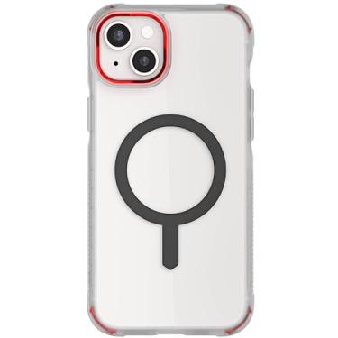 Imagem de Ghostek Capa Covert para iPhone 15 Plus transparente - Compatível com Apple MagSafe, Silicone Fusion, capa de telefone à prova de choque de ajuste fino (6,7 polegadas, transparente)