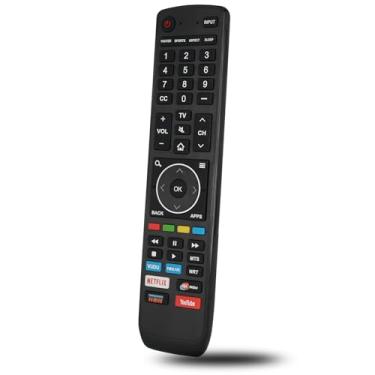 Imagem de Controle remoto de substituição EN3R39S compatível com Smart TV Sharp LC-65Q7070U, LC-65Q7080U, LC-50Q620U, LC-58Q620U, LC-65Q620U, LC-55Q7530