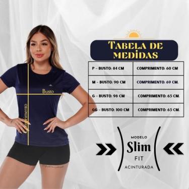 Imagem de Camiseta Dry Fit Feminina Fitness Academia - Força Do Sol, M, Verde ne