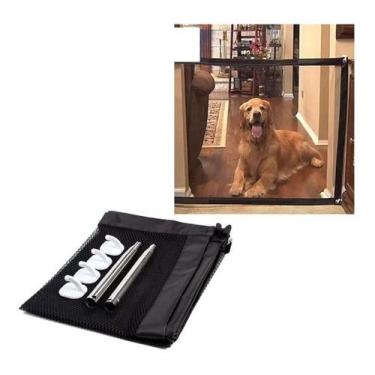 Imagem de Tela Portão Grade Para Pets Cachorro Caes Gato Parede - electros1