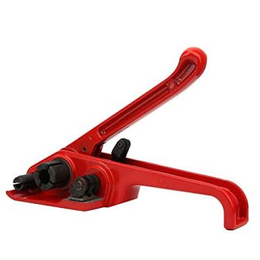 Imagem de Engrenagens Profundas, Rolo de Lubrificação, Estrutura Simples, Tensionador de Amarra, Fita de PP ou Animal de Estimação Com Largura de 16 a 19 Mm e 0,3~1 Mm de Espessura, para Todos Os Tipos de