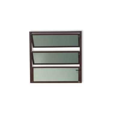 Imagem de Basculante Plus Vidro Boreal 60cm X 60cm Brimak Corten