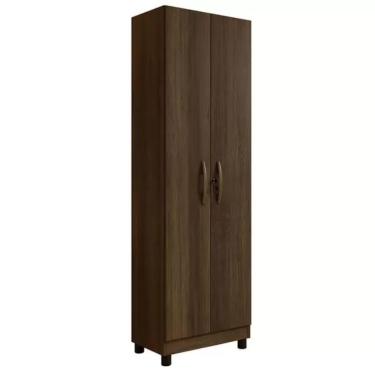 Imagem de Armário Multiuso Sparta 2 Portas 4 Prateleiras Benetil Cor:imbuia