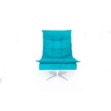 Imagem de Poltrona Decorativa Nilla Chaise Tecido Liso