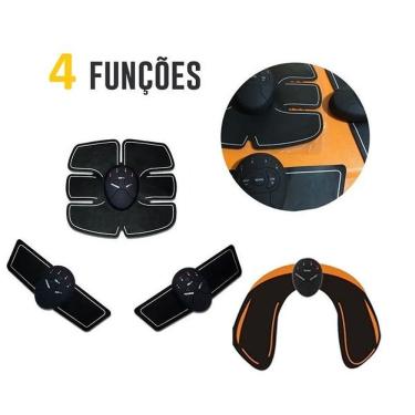 Imagem de Aparelho Muscular Tonificador Eletroestimulador Abdômen Braço/perna Bumbum 4 Em 1 Eletromuscular