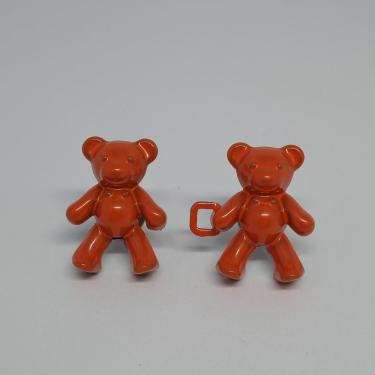Imagem de Fivela De Cintura Ajustável 2 Peças Ursinhos Vermelho