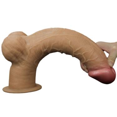 Imagem de Pênis Realistico 32cm Handle Cock 12.5 Lovetoy Marrom