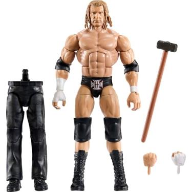 Imagem de Mattel WWE Elite Collection SummerSlam com William Regal Triple H figura de ação e acessórios, conjunto de jogos dos principais eventos ao vivo com peças para construir, JCJ57