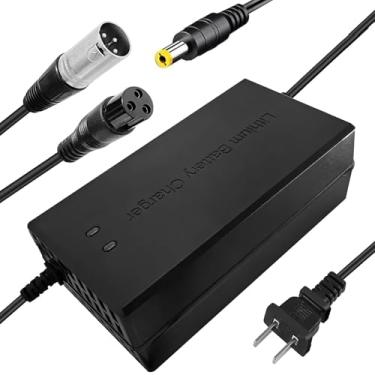 Imagem de YAREMYEYE Carregador De 58,8 V 4 A Com 3 Plugues Para Apollo 52 Phantom, Explore, Ghost, Pro/Yume Y10/ Vset 9 (Exceto 9+)/ Zero 8X 10 10X E Mais, Bateria Íons Lítio 50 14 S, Gx16-3, Plugue Xlr Pinos