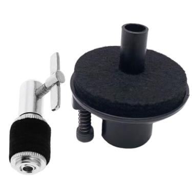 Imagem de TUOREN Conjunto De Suporte Assento E Embreagem Para Chimbal 22 Mm, Prato Peças Acessórios Bateria Jazz (2 Peças)