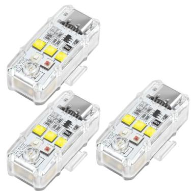 Imagem de LYONGTECH Luzes Estroboscópicas Para Drones, Luz Noturna Anticolisão, Lâmpada De Voo Com Flash Led Dji Flip, Neo, Mini 3/4 Pro, 4K/Se/2, Air 3S/3/2/2S, Mavic 3, 2, Spark, Fpv, Avata Acessórios Evo (