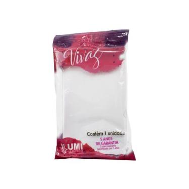 Imagem de Espelho Placa Tampa Cega 4x2 Com Suporte Linha Vivaz Ilumi - 76050