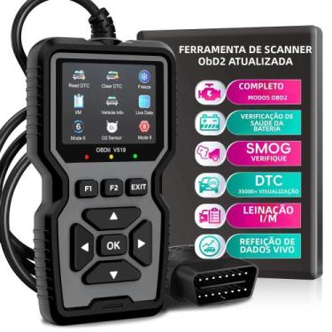 Imagem de Profissional Obd2 Scanner Ferramenta De Diagnóstico Leitor Código Do C
