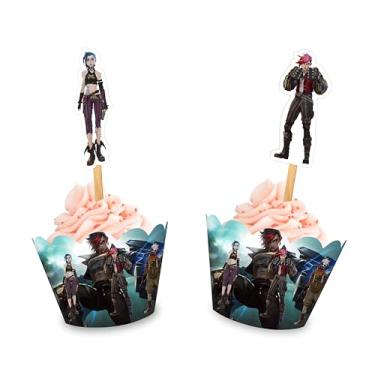 Imagem de Embalagem de cupcake Arcn - Decorações de aniversário.