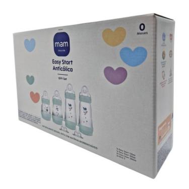 Imagem de Kit Mam Mamadeira Easy Start Azul 130 160 2x260ml