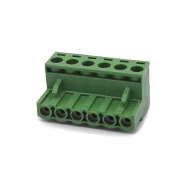 Imagem de Borne Fêmea de 6 Vias - Passo 5,08mm 2EDGK - Multcomercial