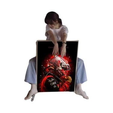 Imagem de Ayrton Senna F1 Racing Driver Poster HD Qualidade Retro Wall Art Kawai