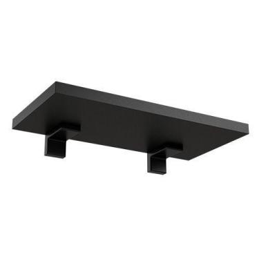 Imagem de Prateleira Para Livros Multiuso 300x150 Preto - MADELAZA