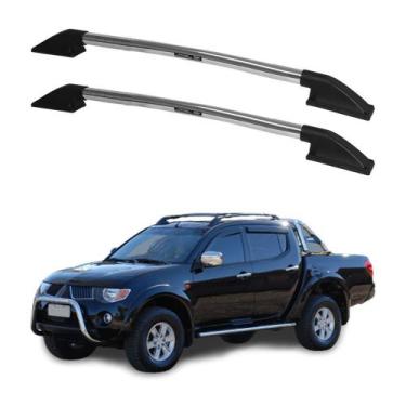Imagem de Rack Teto L200 Triton 2008 a 2016 Colada Aluminio - CCF
