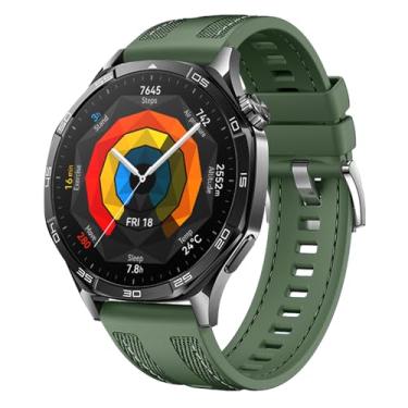 Imagem de HAOZHI 22mm Pulseira Compatível com Huawei Watch GT 6 5 4 3 2 46mm,GT6 GT5 GT3 GT2 Pro 46mm,GT3 SE,Watch 5 4 3 Pro,Bracelete Correia de Nylon para Huawei Buds,GT Runner,Ultimate 2 Design