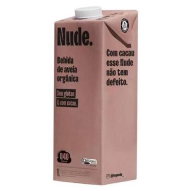 Imagem de Leite de Aveia Orgânico Cacau Nude 1L Sem Glúten Vegano