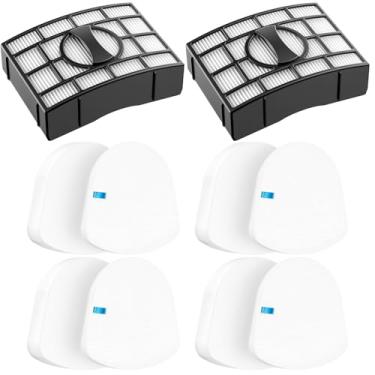 Imagem de Colorfullife Filtro de substituição para Shark CU530 UV650 UV725 ZU560 ZU560C ZU561 ZU562 ZU572 ZD400 ZD402 ZD201 Rotator Navigator Lift-Away Aspirador vertical, peça XFFK560, XHEPA560, XHEPA566 0